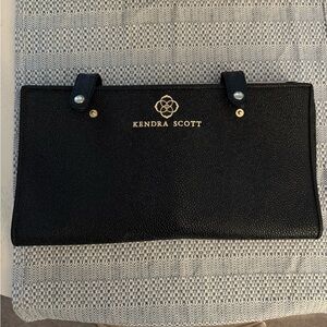 Kendra Scott The Jet Set Black Travel Jewelry Organizer Bag